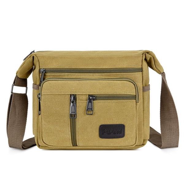 

shoulder bag travel shoulder canvas messenger sling bag for men women284t