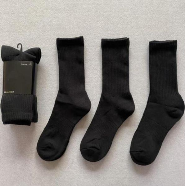 

socks stockings sports athletic sports geometric pattern cotton fashion casual long tube sock suitable for spring autumn seasons k3246568, Black