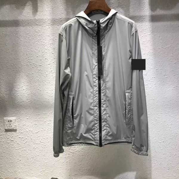 

toney luxury designer men's jackets island armband metal reflective fabric tide stone brand tidal flow design 63essq78i, Black;brown