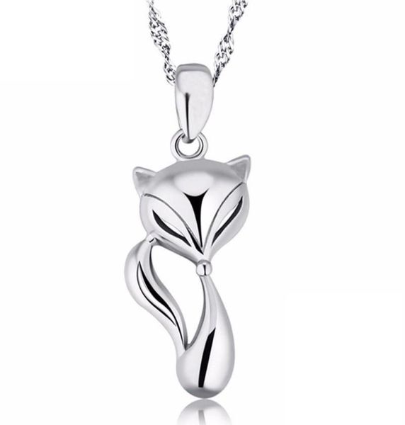 

pendant necklaces solid sterling silver 925 necklace for women fine jewelry charm chocker animal korean style valentines gifts6137961