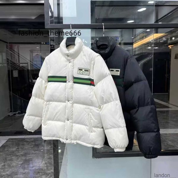 

new parkas puffer down jackets parkass mens womens designers coats winter couples sweatshirts white goose down jacket, Black