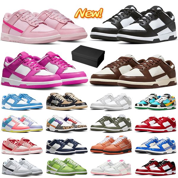

panda running shoes men women designer sneakers gai triple pink grey fog medium olive unc active fuchsia mens outdoor sneaker trainers with