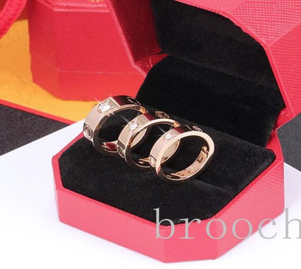 

size611 titanium steel men039s and womens jewelry gold silver rose gold rings width 456mm cubic zirconia fashion ring with j8871497