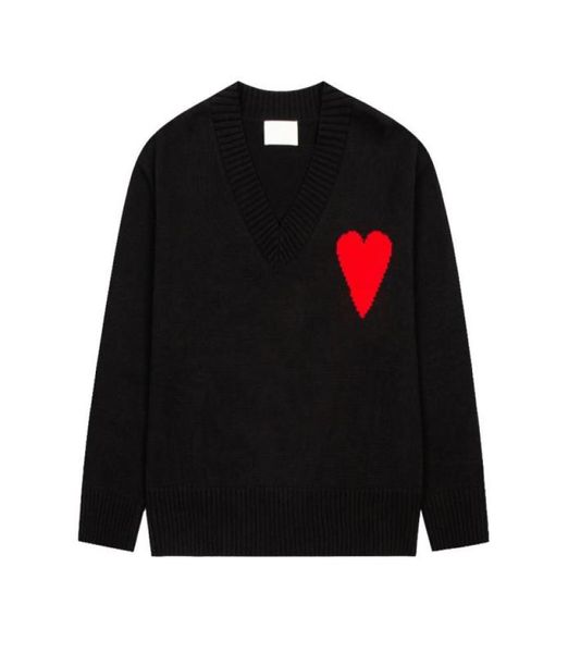 

autumnwinter 2021 designer am hoodies sweater men039s and women039s crew neck embroidered love sweatshirts8105772, White;black