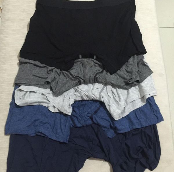 

new men039s underwear comfortable underwear men boxer 95 viscose 5 spandex us size smlxl2xl1585113, Black;white