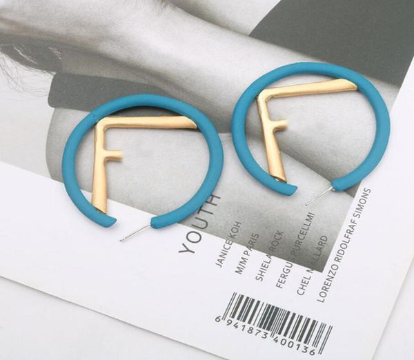 

3colors designer earrings ear stud designers brand 18k gold plated geometry letters fashion women earring wedding party jewerlry c8674447, Golden;silver