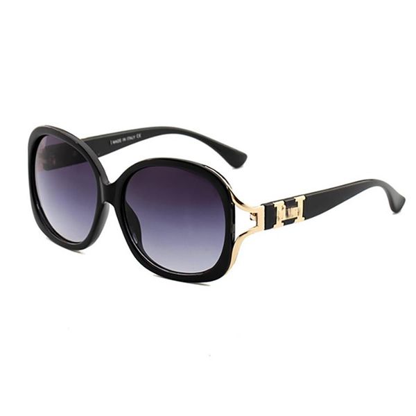 

trend tea sunglasses for women designer famous glasses frame classic design gold symbol on temples modern fashion show matches any284d, White;black