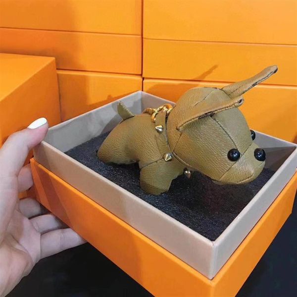 

kids cartoon accessories designer dog style keychain boys girls schoolbag bag doll buckles fashion chains key buckle 7 styles254r, Blue