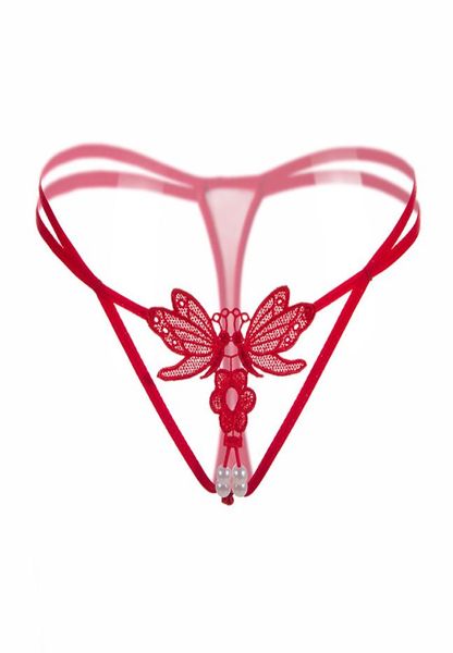 

open crotch micro mini thong tanga g string lingerie transparent lace embroidery t back underwear crotchless panties women7343578, Black;white