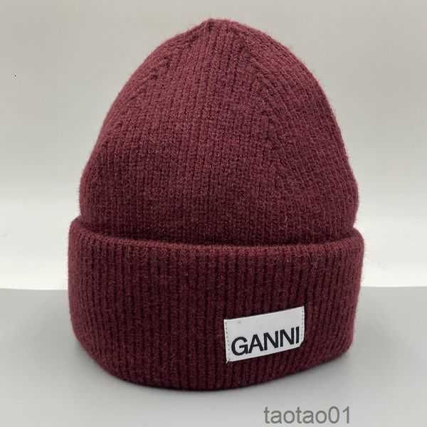 

designer new womens mens berets gannis three fold male female couples fashion brand knitted hat thickened warm beanie winter hat5fetv1ig, Blue;gray