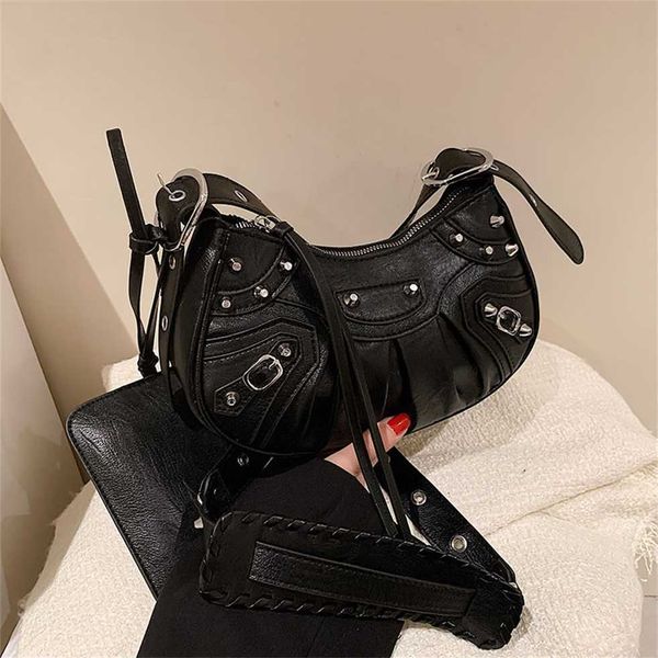 

2023 new women's small design material bark pattern crossbody single shoulder underarm bag 55% off factory online