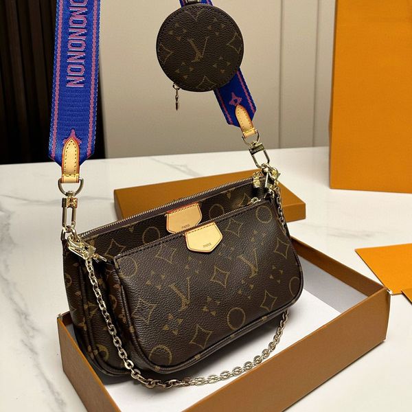 

elling bags designer bags old flower brown three in one shoulder bag shoulder strap clutch combo embossed bags