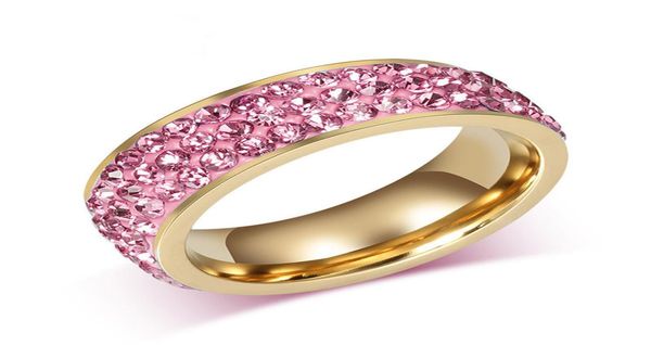 

factory whole 18k white gold plated cz diamond wedding ring austrian crystal stainless steel ring engagement luxury rings for 6030523, Silver