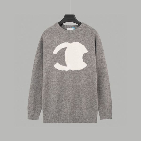 

men's plus size sweaters hoodies in autumn / winter acquard knitting machine e custom jnlarged detail crew neck cotton 124t, Black;brown