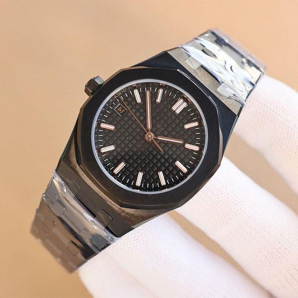 

waterproof steel watch watch watches strap mens men wristwatch montre wristwatch sapphire de 34mm automatic stainless luxe mechanical w ruia, Slivery;brown