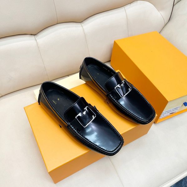 

7model suede men casual shoes luxury brands mens designer loafers moccasins fashion male shoes breathable comfort slip-on male lazy driving, Black