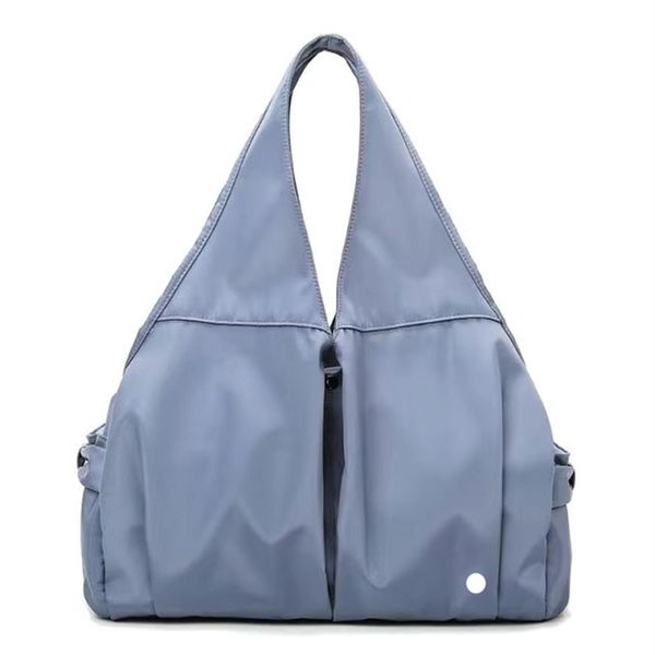 

women girl fitness gym bag nylon one shoulder outdoor yoga storage bag large capacity dry and wet separation ll2134