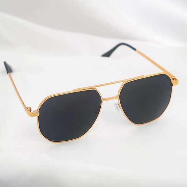 

fashionable mens sunglasses metal hexagonal wholesale, White;black