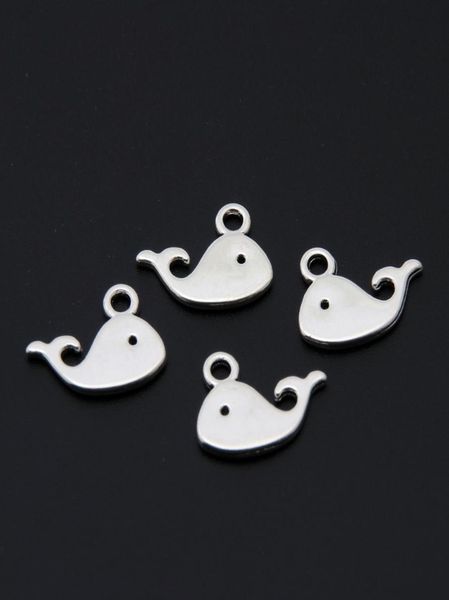 

200pcs silver color lovely dolphin whale animal charms nautical beach pendant jewelry making diy handmade accessories a33807930863, Bronze;silver
