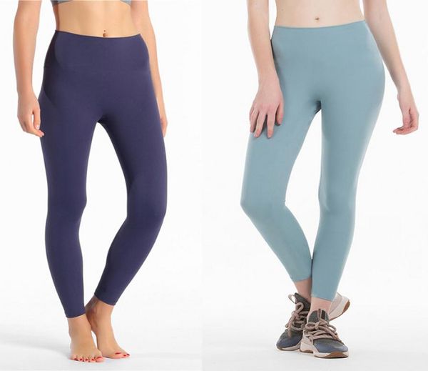 

women yoga pants high waist sports gym wear solid color breathable stretch tight pants skinny leggings womens athletic joggers pan5028178, Black;white