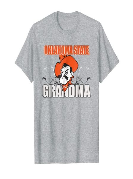

oklahoma state cowboys oklahoma state univ grandma tshirt011208268, White;black
