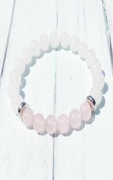 

mg0382 fashion design crystals bracelet for women natural rose quartz snow quartz bracelet negative balance energy jewelry5213016, Black