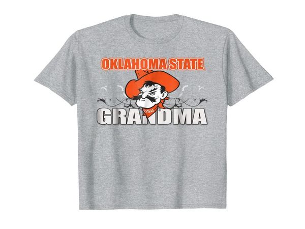 

oklahoma state cowboys oklahoma state univ grandma tshirt017238073, White;black