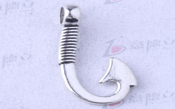 

retro fish hooks pendant antique silverbronze for diy jewelry pendant fit necklace or bracelets 200pcslot 34982774461, Bronze;silver