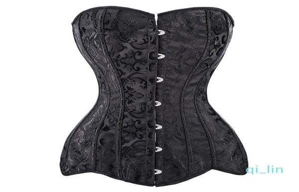 

womens bustiers long torso corsets black white corset overbust waist slimming floral bustier plus size xs6xl3538515