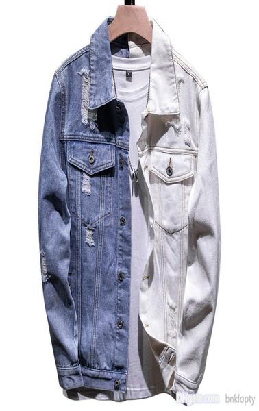 

designer denim jackets men slim fit patchwork casual mens jeans coat fashion clothes for men blue jackets6006058, Black;brown
