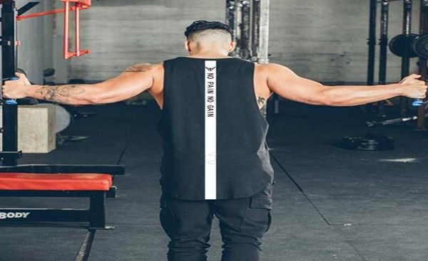 

brand gyms clothing mens fitness singlet cotton bodybuilding stringer tank men sleeveless shirt zyzz muscle guys vest5189776, White;black