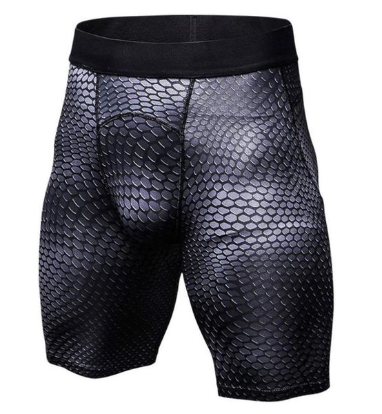 

men short compression tights quick dry fitness shorts running gym sportswear pants casual shorts riding shorts compression short4656394, Black