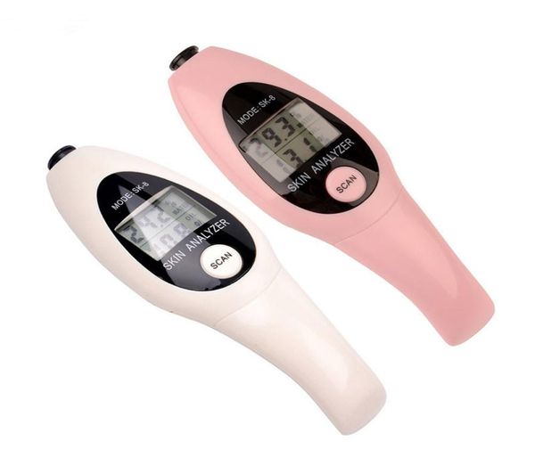 

professional skin care tester skin analyzer digital lcd display facial body skin moisture oil tester meter analysis face care tool3363875