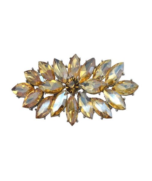 

champagne glass marquise crystal diamante brooch prom party pin gifts1803212, Gray