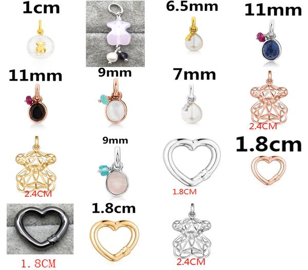 

2020 fashion sterling 100 925 silver bear pendant elegant women039s jewelry manufacturer whole 3 gift7369819