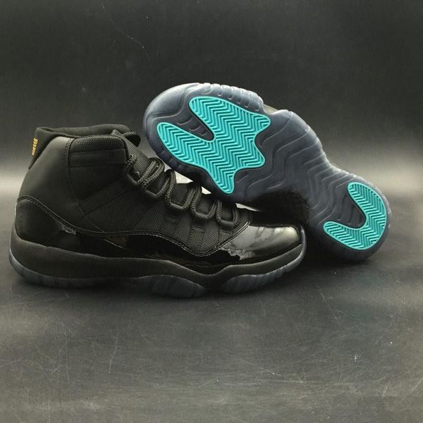 

gamma blue designer basketball shoes jumpman 11 high real leather casual skates outdoor trainers sports sneakers fast delivery with original