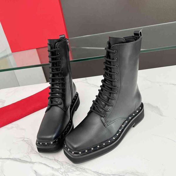 

designer skis boots valentinolies fashion women's leather ankle boots winter leather booties woman