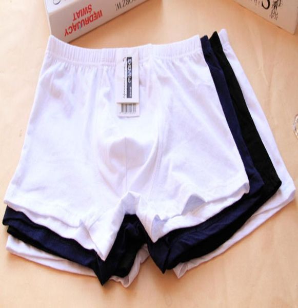 

cotton underwear men's boxers pants european and aman men's fitness sports men's underwear5182848, Black;white