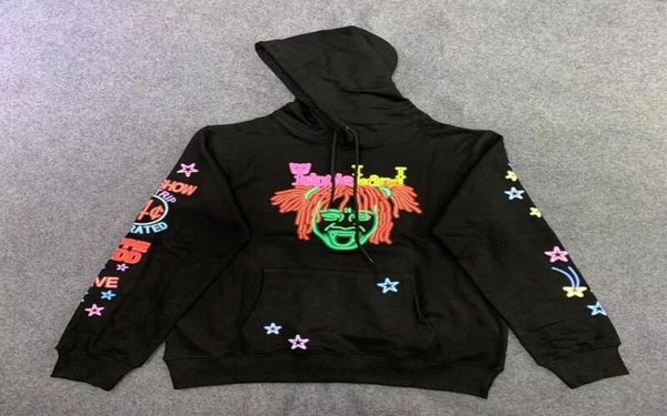 

new fashion trippie redd merch trippieland hoodie men women quality sweatshirts pullover sxl291p1147596, Black