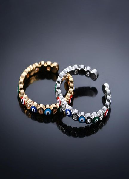 

woman man finger ring female evil eye rings for women men vintage male fashion accessories jewelry whole 20213194360, Silver