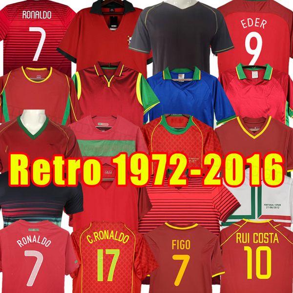 

ronaldo retro soccer jerseys rui costa figo nani pauleta deco nuno gomes classic vintage jersey football shirts 00 02 15 16 97 98 1999 2002, Black;yellow