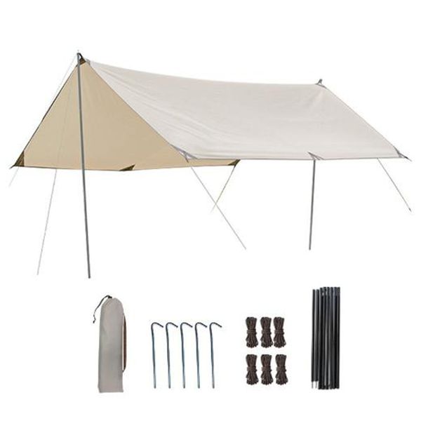 

outdoor supplies, canopy camping, Oxford cloth tent, sunshade and rainproof shed, ultra light camping, picnic, rain proof and sun proof shed