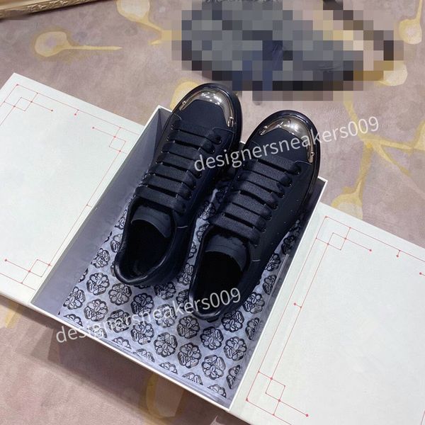 

new luxury designer men's trendy sports shoes white blue men's and women's retro casual shoes women's leather fashion sp, Black