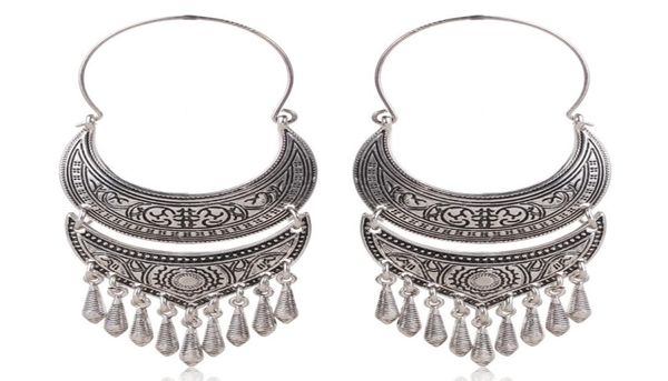 

women multiple kinds vintage antique alloy copper silver drop earrings anchor dangle earrings hanging casual jewelry accessories1521410, Golden