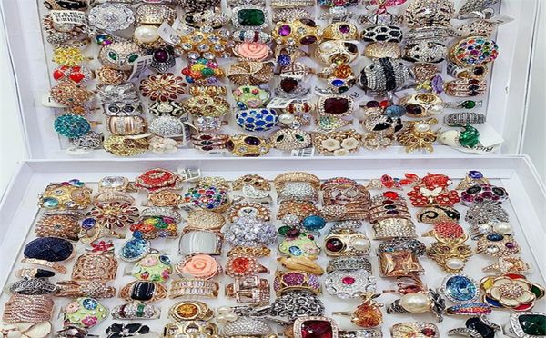 

vintage gemstone women rings light luxury crystal zircon stone ring colorful zirconia s925 silver jewelry animal flowers5740656, Golden;silver
