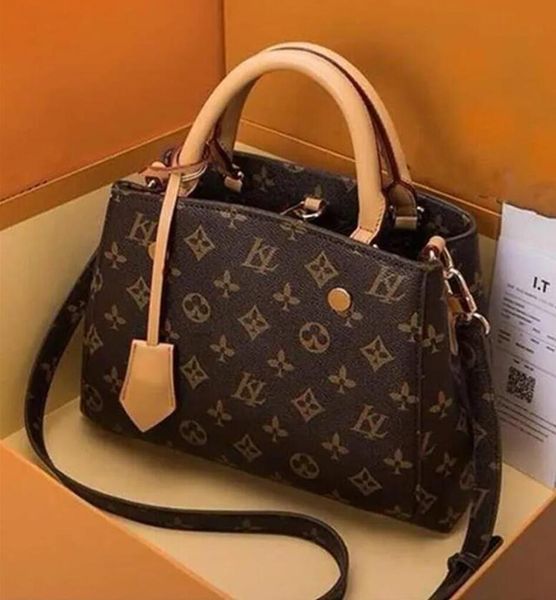

shoulder bags luxurys handbags purses women tote brand letter designers genuine leather louis bag vuitton tote bag