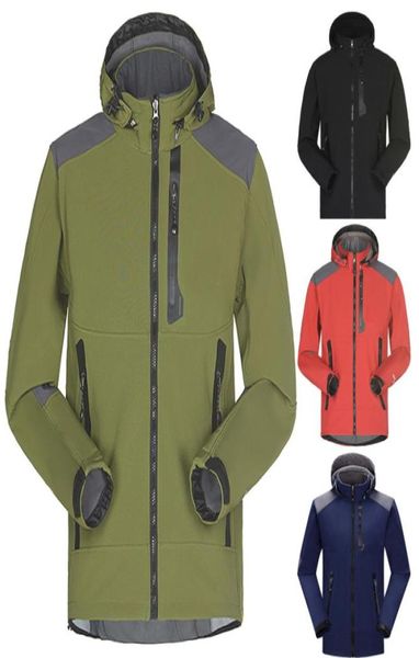 

men waterproof breathable softshell jacket men outdoors sports coats women ski hiking windproof winter outwear soft shell jacket2968733, Black;brown