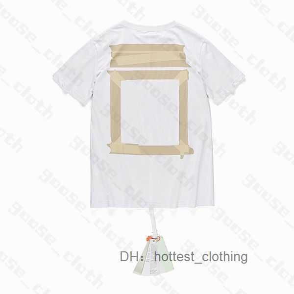 

offwhites summer mens womens t loose tees offs fashion brands man s casual shirt luxurys clothing clothes polos tshirts 3 qz7c, White;black