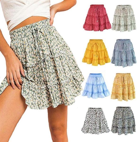 

casual ruffle trim polka dot shorts women summer high waist zipper fly wide leg shorts 2018 new asymmetrical shorts216g8079094, White;black