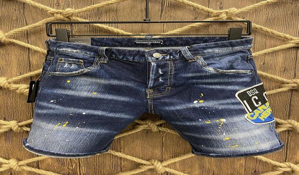 

d2 jeans men jeans mens luxury designerjeans skinny ripped cool guy causal hole denim fashion brand fit jeans men tko uareds 2s s4350557, Blue